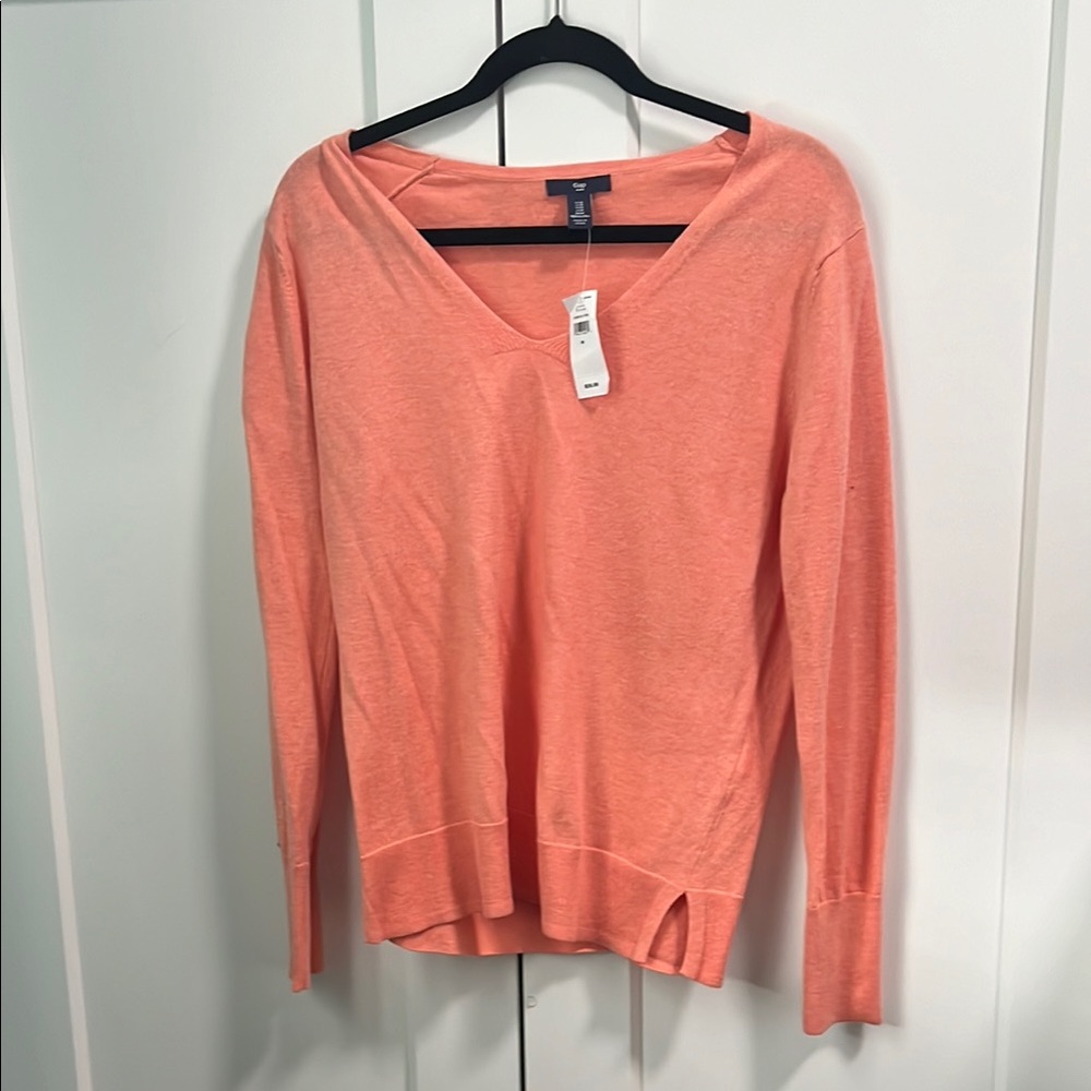 GAP Coral V-Neck Sweater